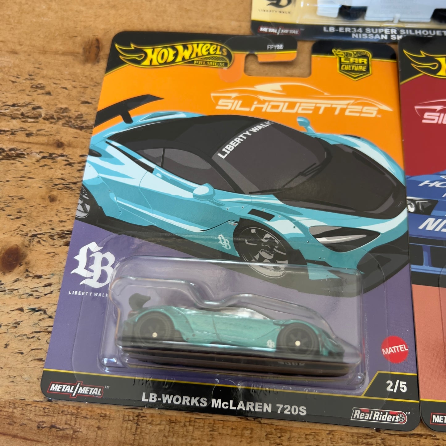Hot Wheels Premium Silhouettes Set Of 5
