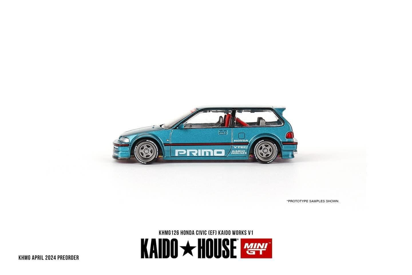 Mini GT x Kaido House Honda Civic EF V1 #126