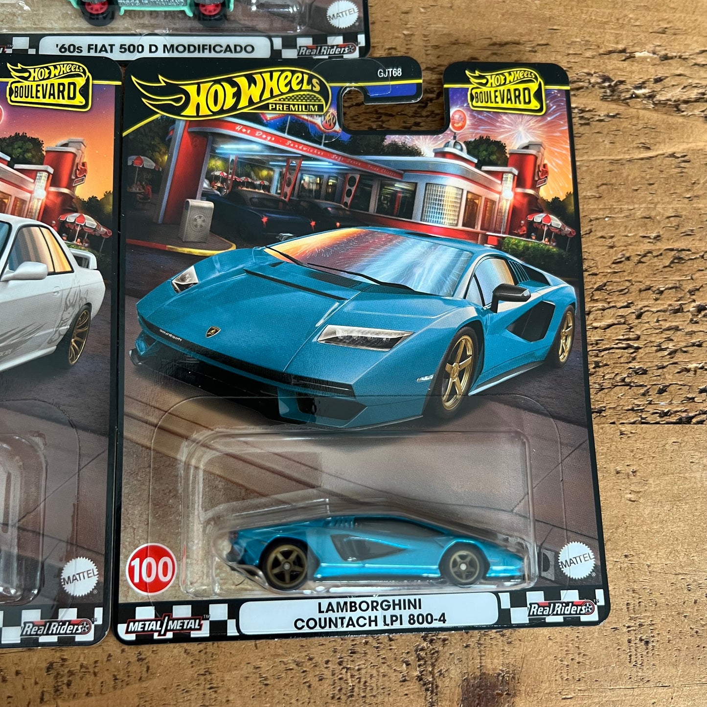 Hot Wheels Premium Boulevard 96-100 Set Of 5