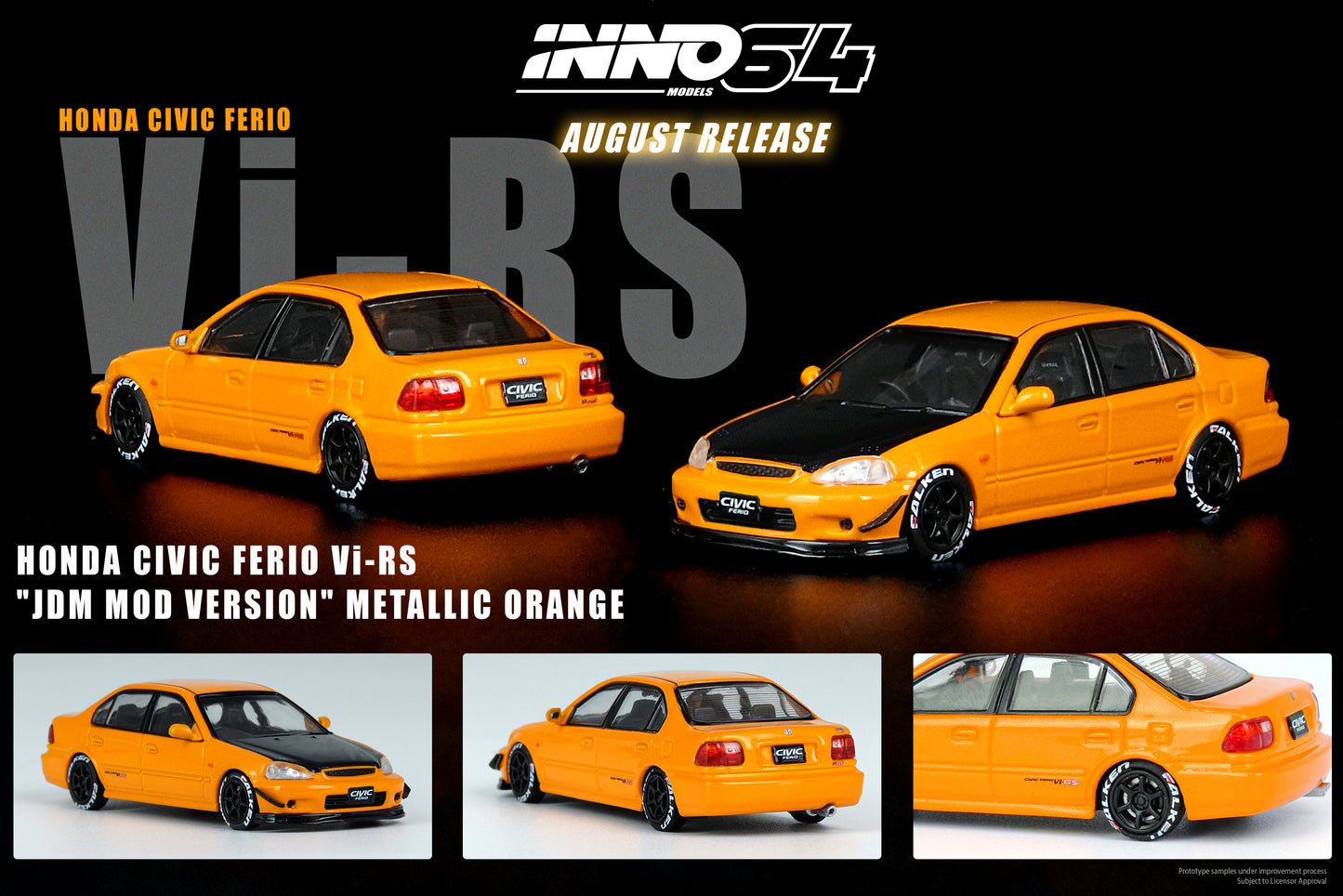 Inno64 Honda Civic Ferio Vi RS JDM Mod Version