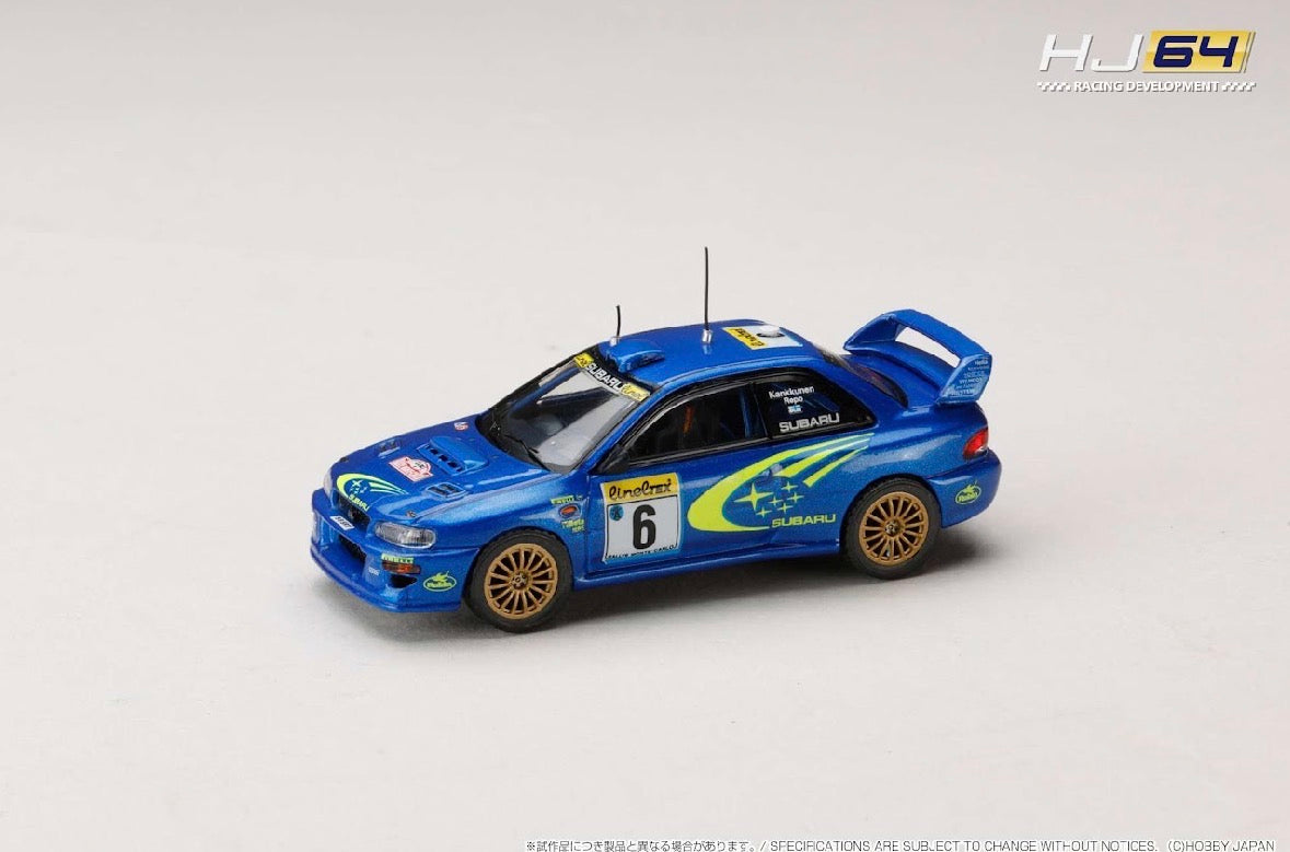 Hobby Japan Subaru Impreza 22b WRC 1999 #6 Monte Carlo