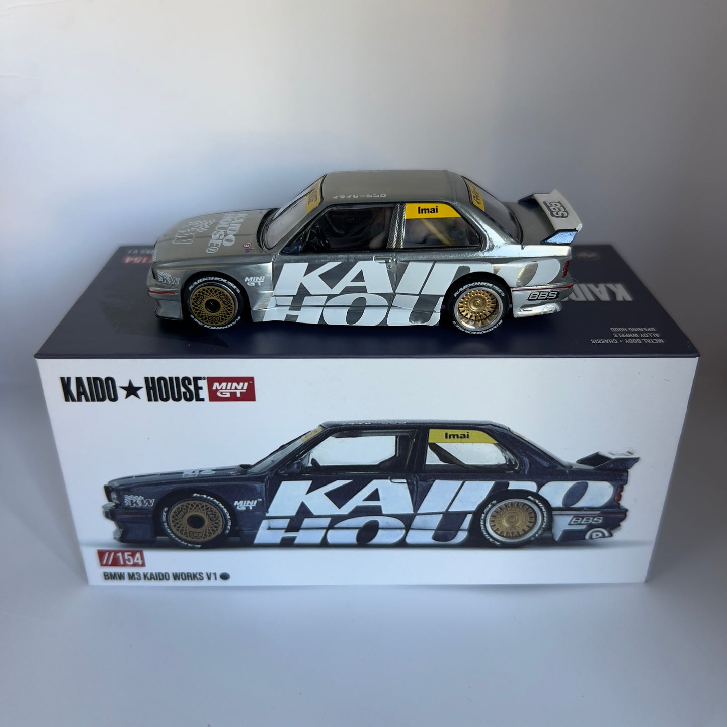 Mini GT x Kaido House BMW M3 E30 Chase #154