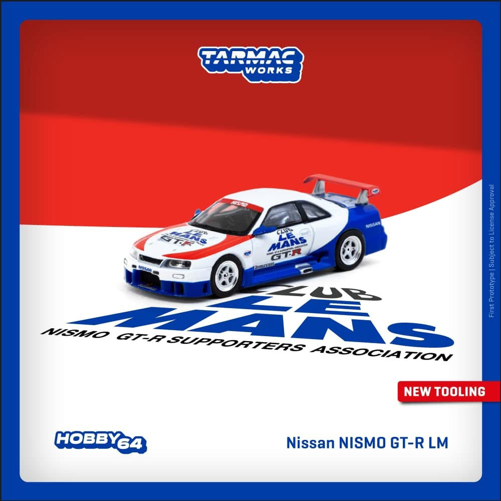 Tarmac Works Nissan R33 GTR LM 1995 Launch Version