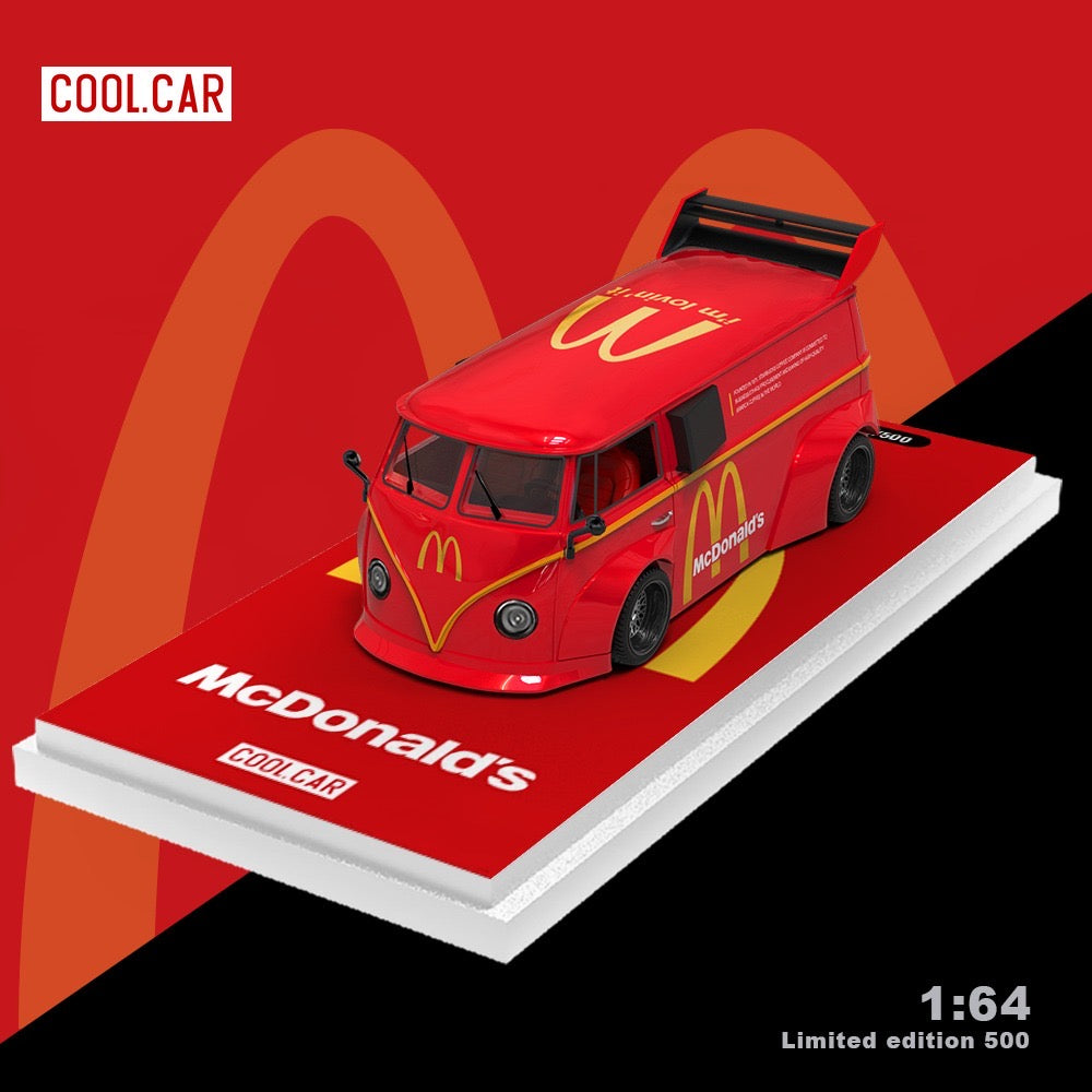 Cool Car McDonalds VW T1 & Container Set