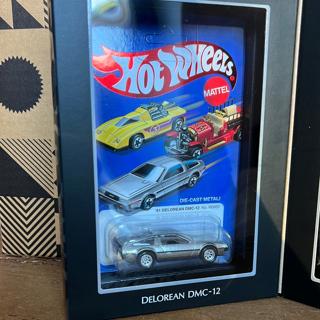 Hot Wheels DMC Delorean Alpha V Box Set