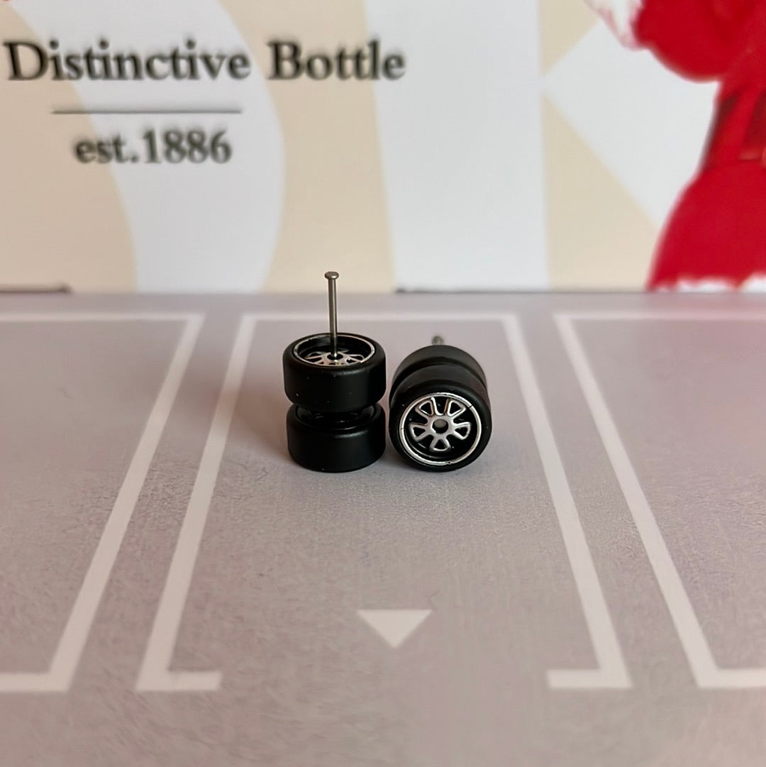 Premium Real Rider Wheels Fifteen 52 Adjustable Barrel 10mm Black/Silver