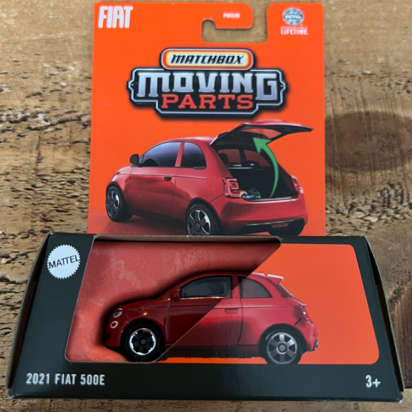 Matchbox Moving Parts 2021 Fiat 500E