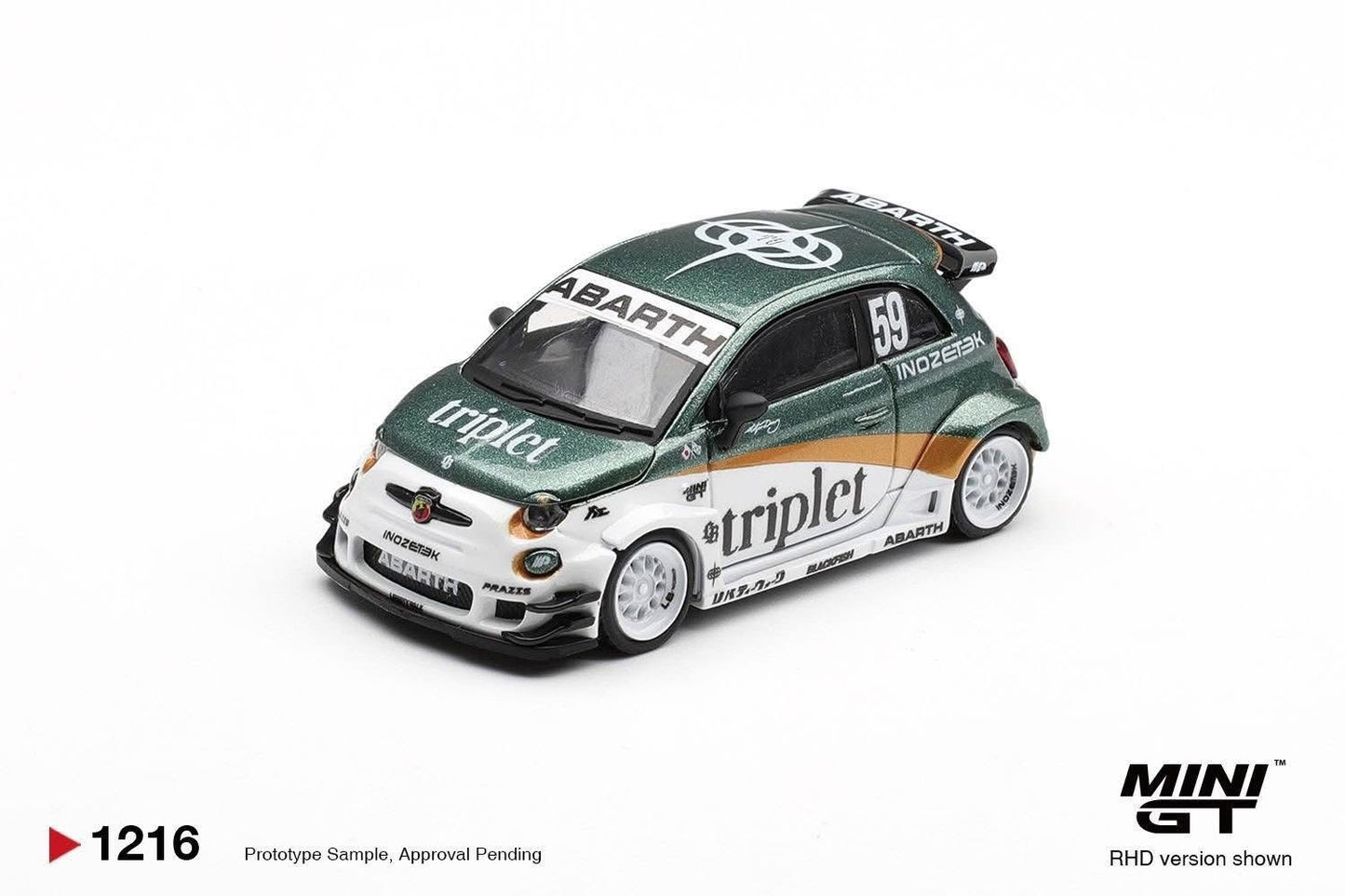 Mini GT Abarth 595 LB Works TY Edition #1216