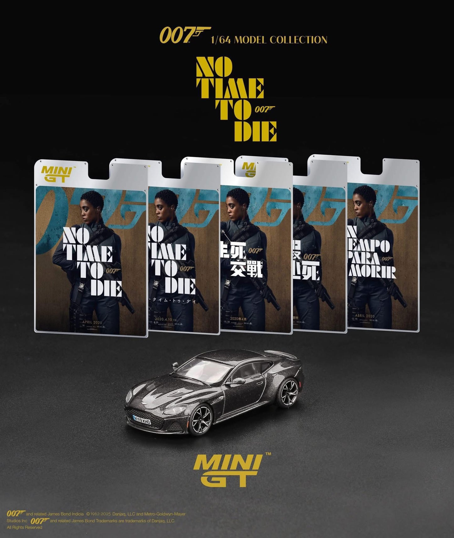 Mini GT James Bond 007 No Time To Die Aston Martin DBS #904