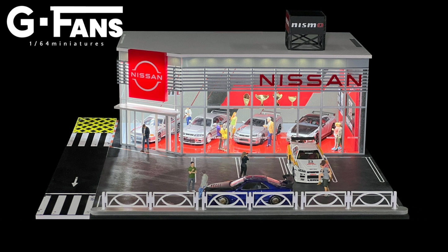 G Fans Diorama Nissan Dealership