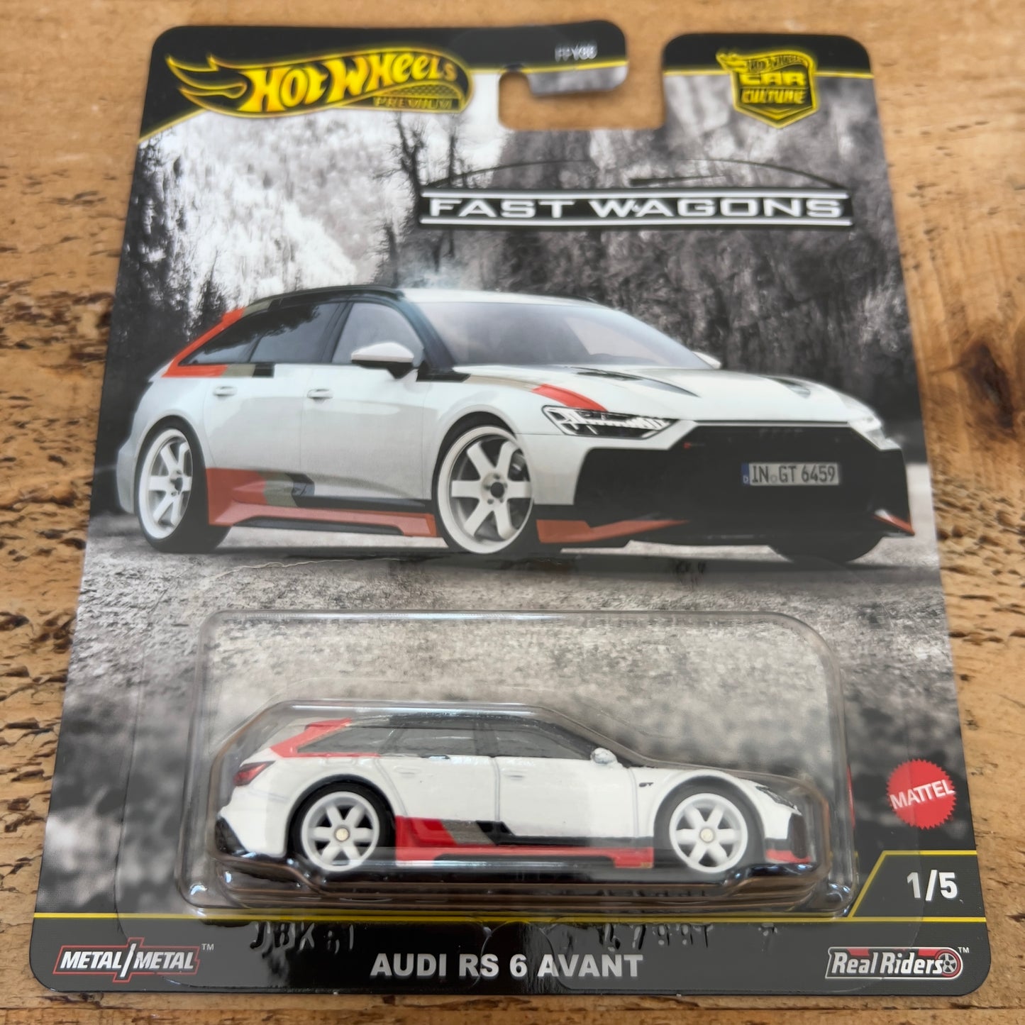 Hot Wheels Premium Fast Wagons Audi RS6 Avant