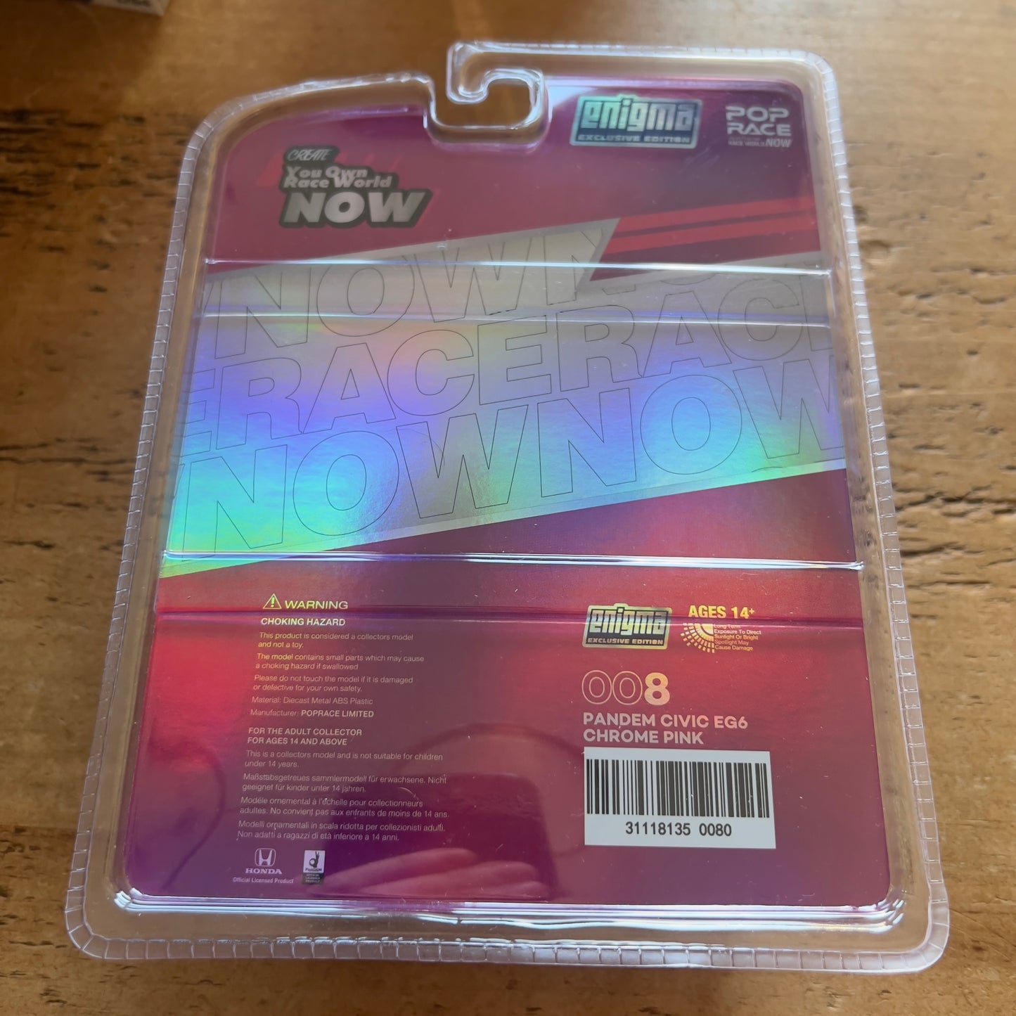 Pop Race Pandem Honda Civic EG6 Chase