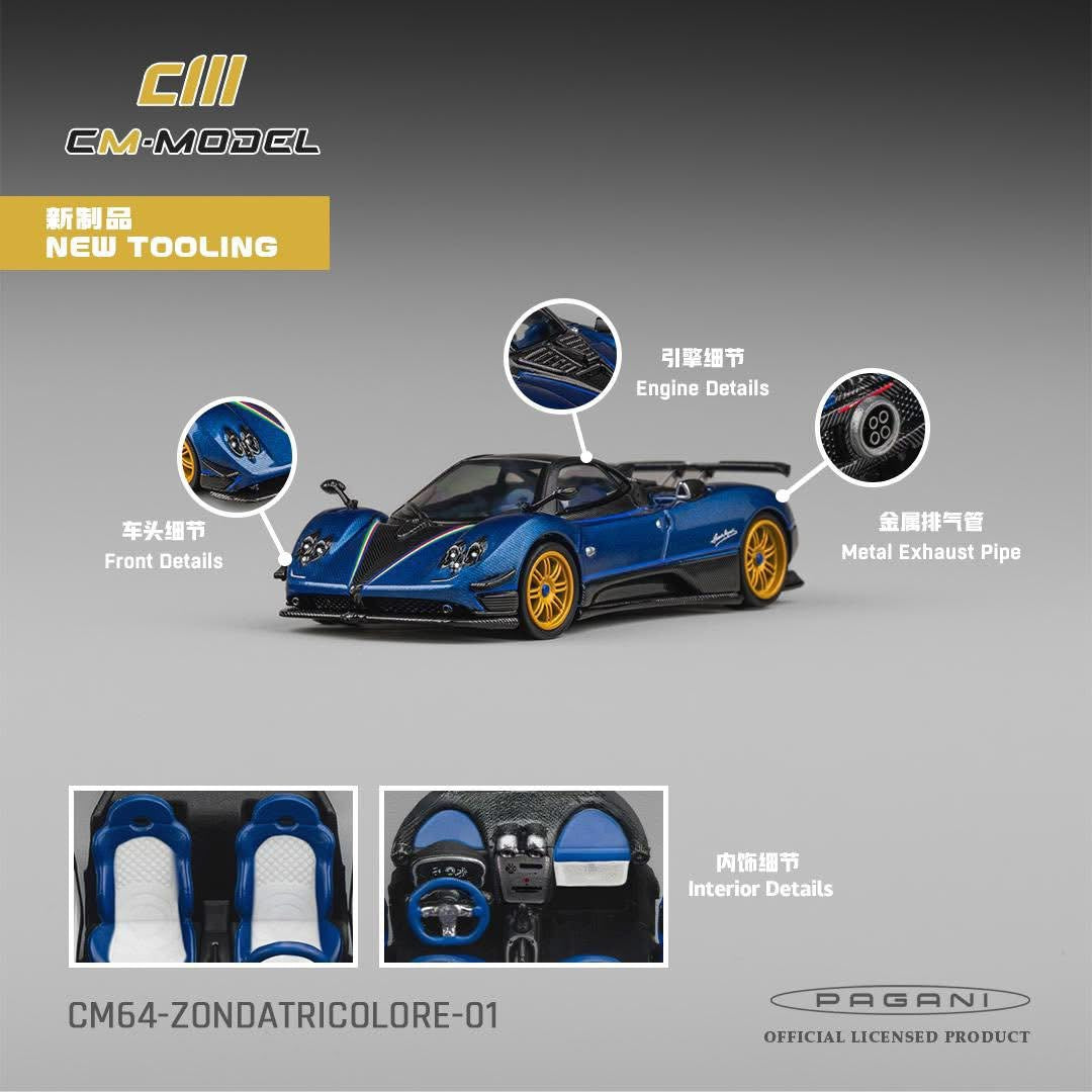 CM Model Pagani Zonda Tricolour
