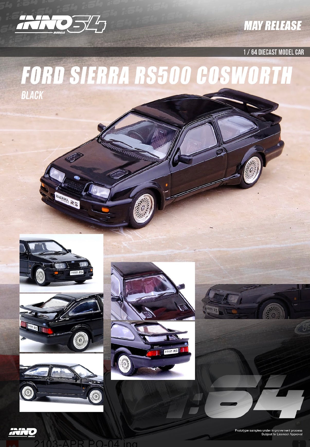 Inno64 Ford Sierra RS500 Cosworth