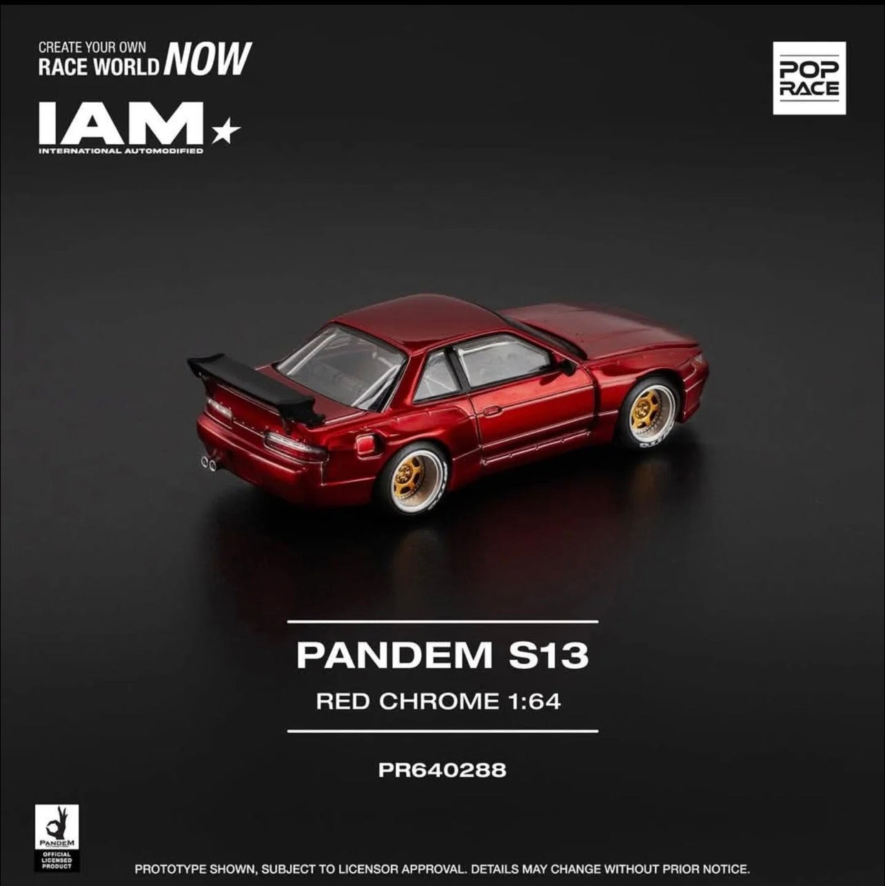 Pop Race IAM Exclusive Pandem Nissan S13