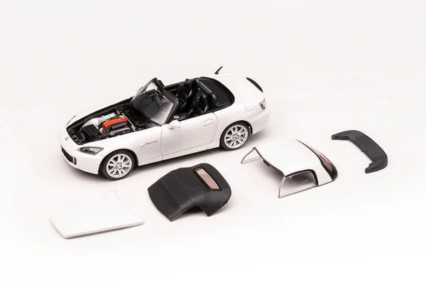 Motor Helix Honda S2000 Grand Prix White Building Kit