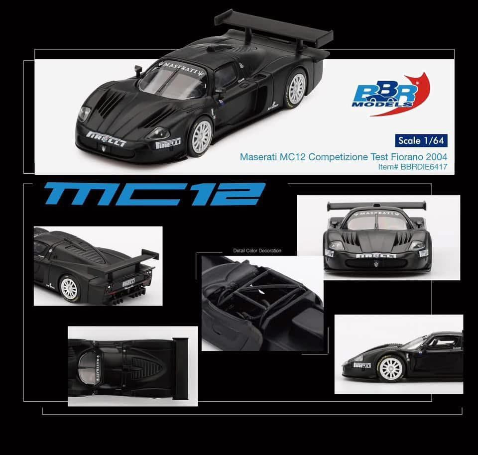 BBR Models Maserati MC12