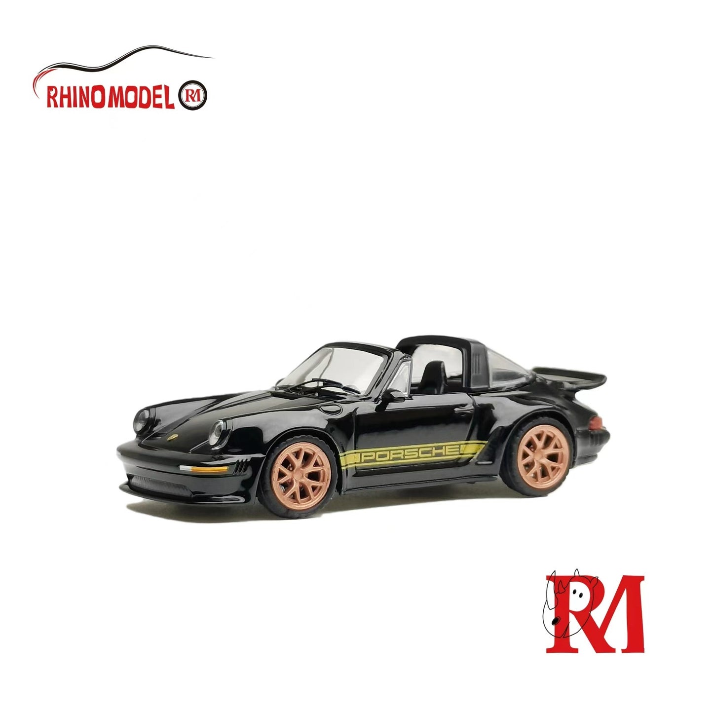Rhino Model Singer Turbo 930 Targa Black