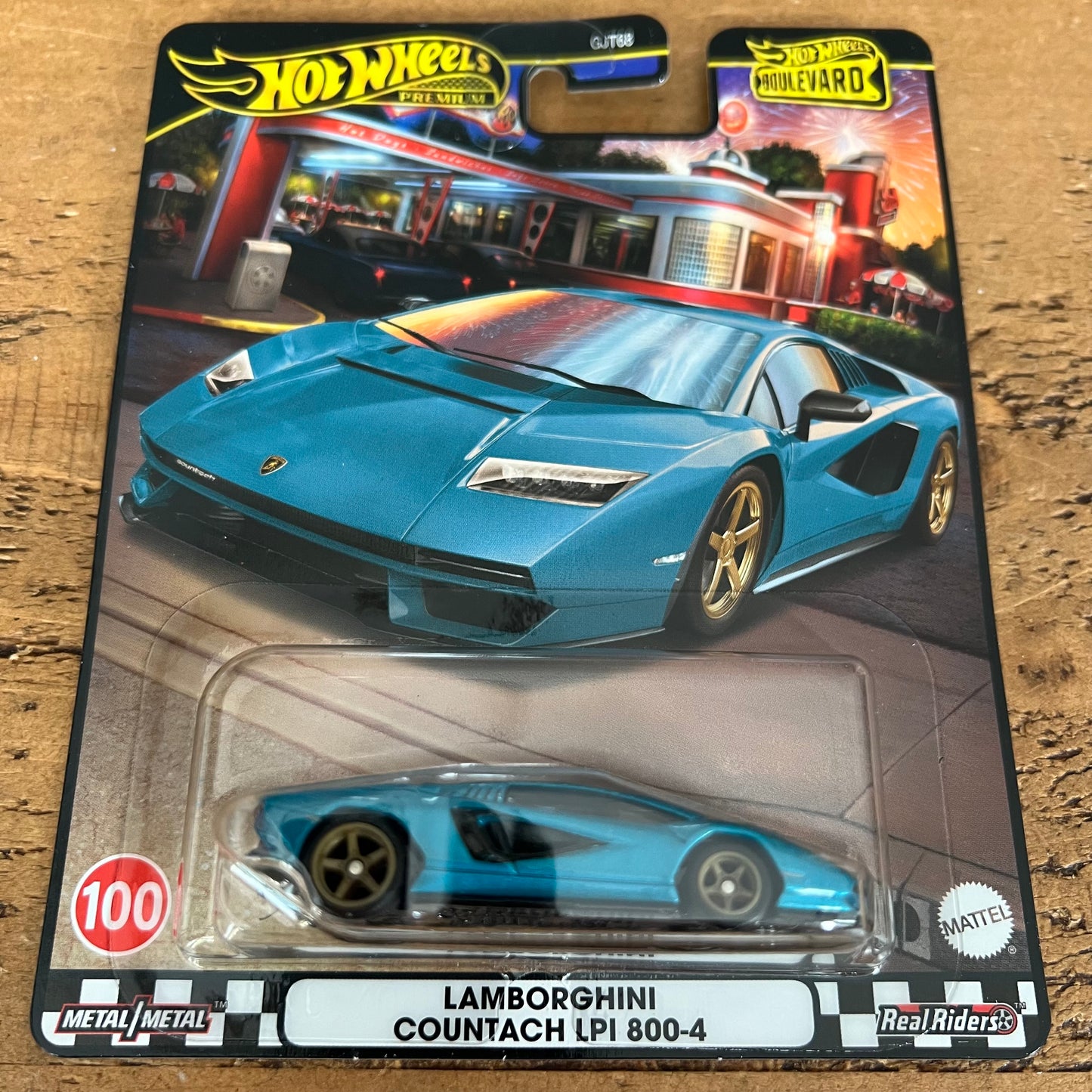 Hot Wheels Premium Boulevard Lamborghini Countach LPI 800-4