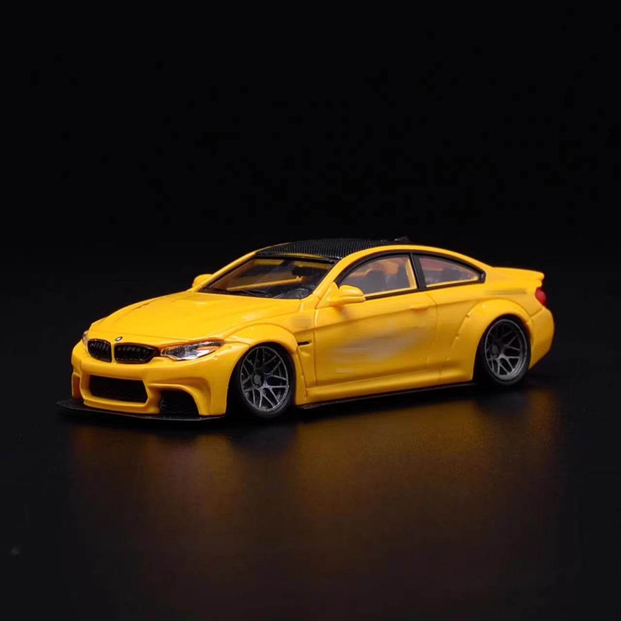 Stance Hunters LBWK BMW M4 Resin Yellow