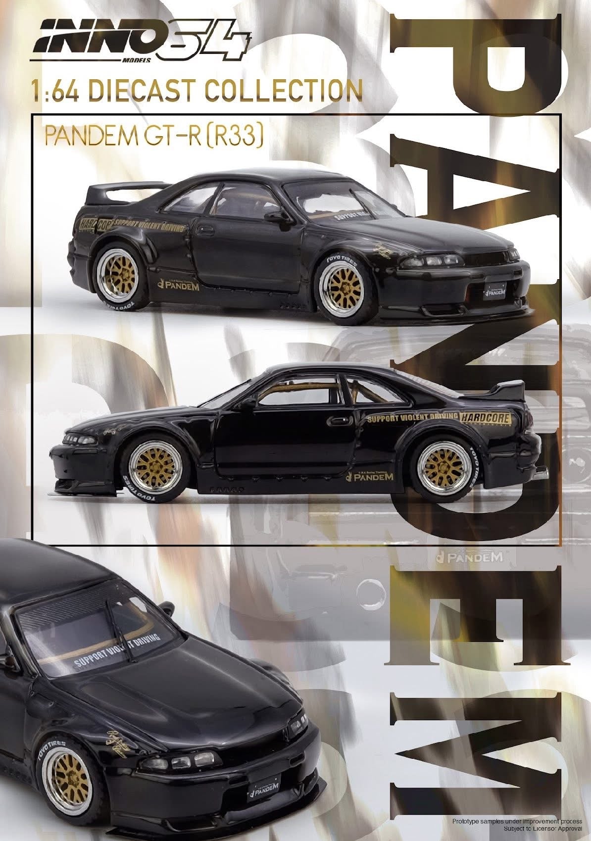 Inno64 Pandem Rocket Bunny Skyline R33 GTR