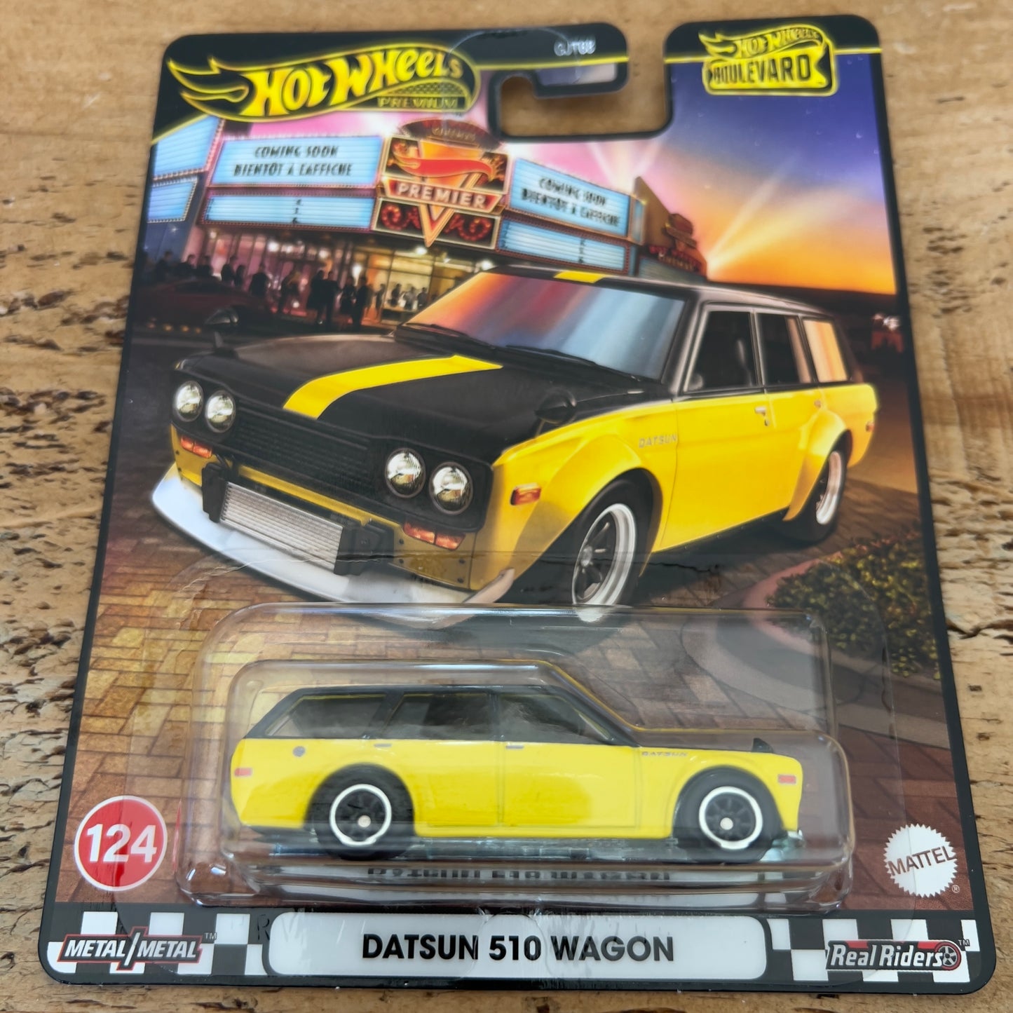 Hot Wheels Premium Boulevard Datsun 510 Wagon