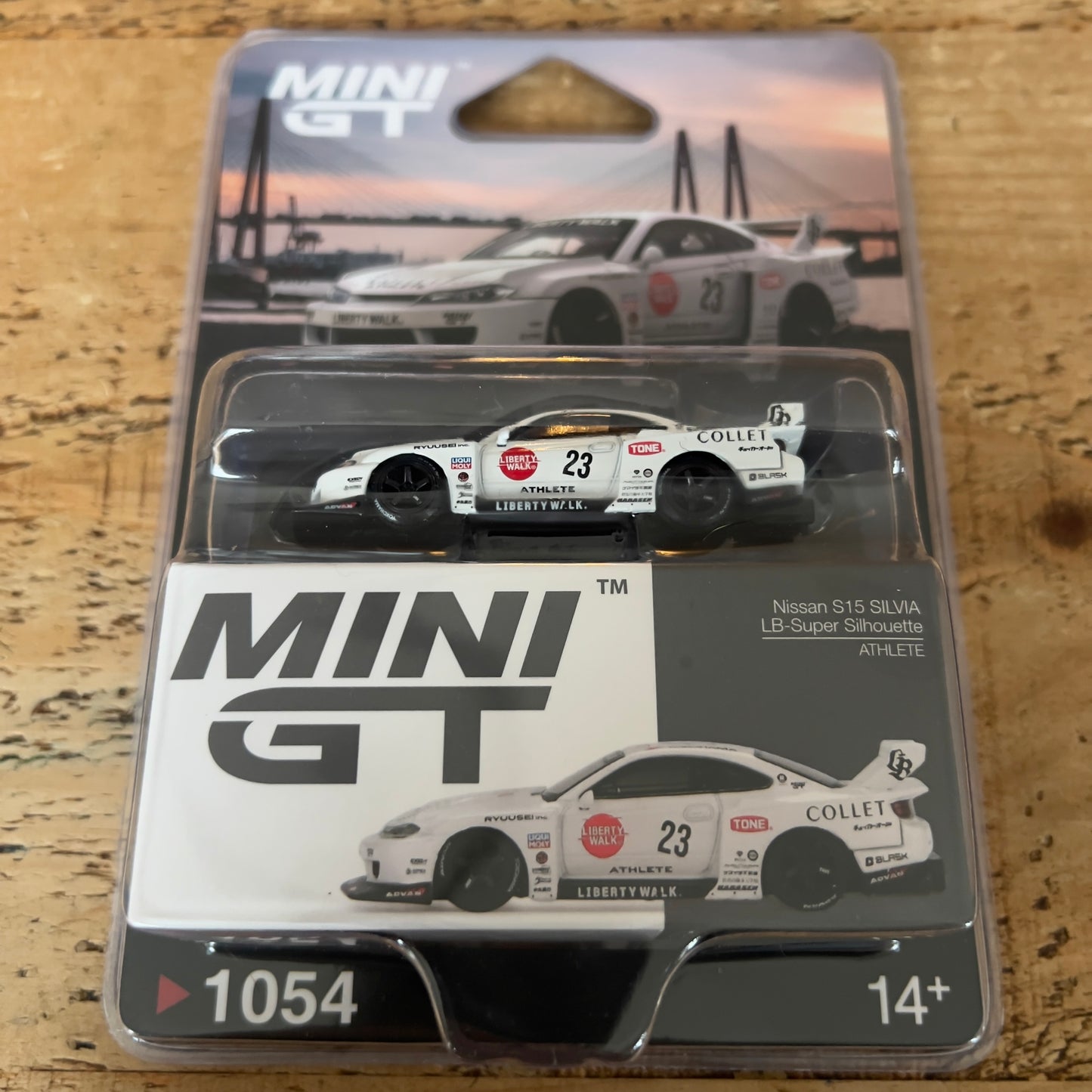 Mini GT Nissan S15 Silvia LB Super Silhouette Athlete #1054 Blister