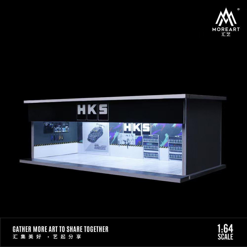 MoreArt Diorama HKS Garage
