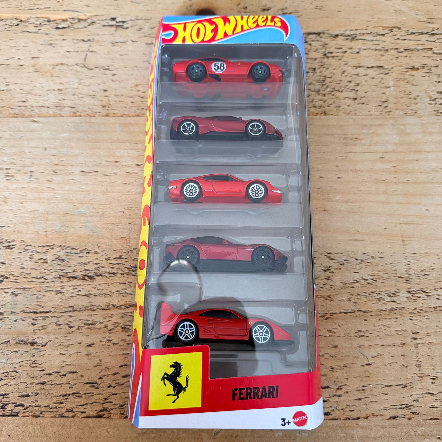Hot Wheels Ferrari 5 Pack