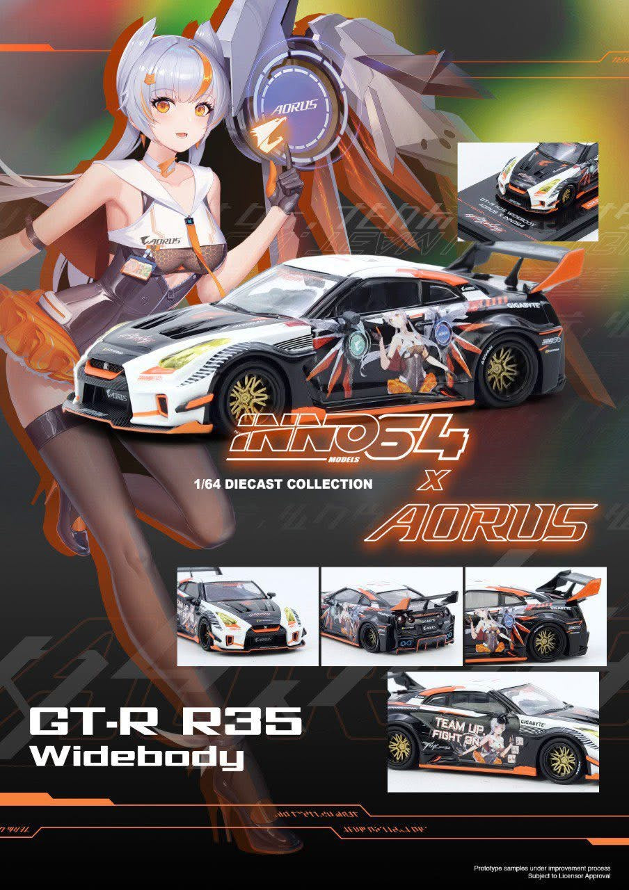 Inno64 Adrus Limited Edition Nissan R35 GTR Widebody