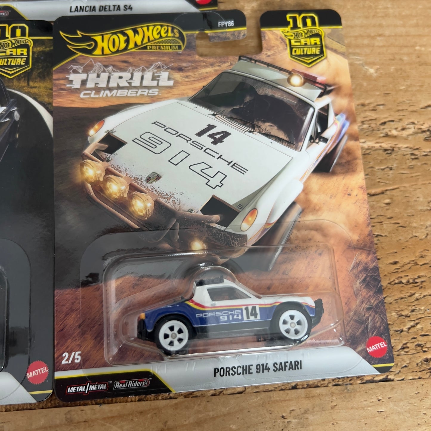 Hot Wheels Premium Thrill Climbers Full Set Of 5
