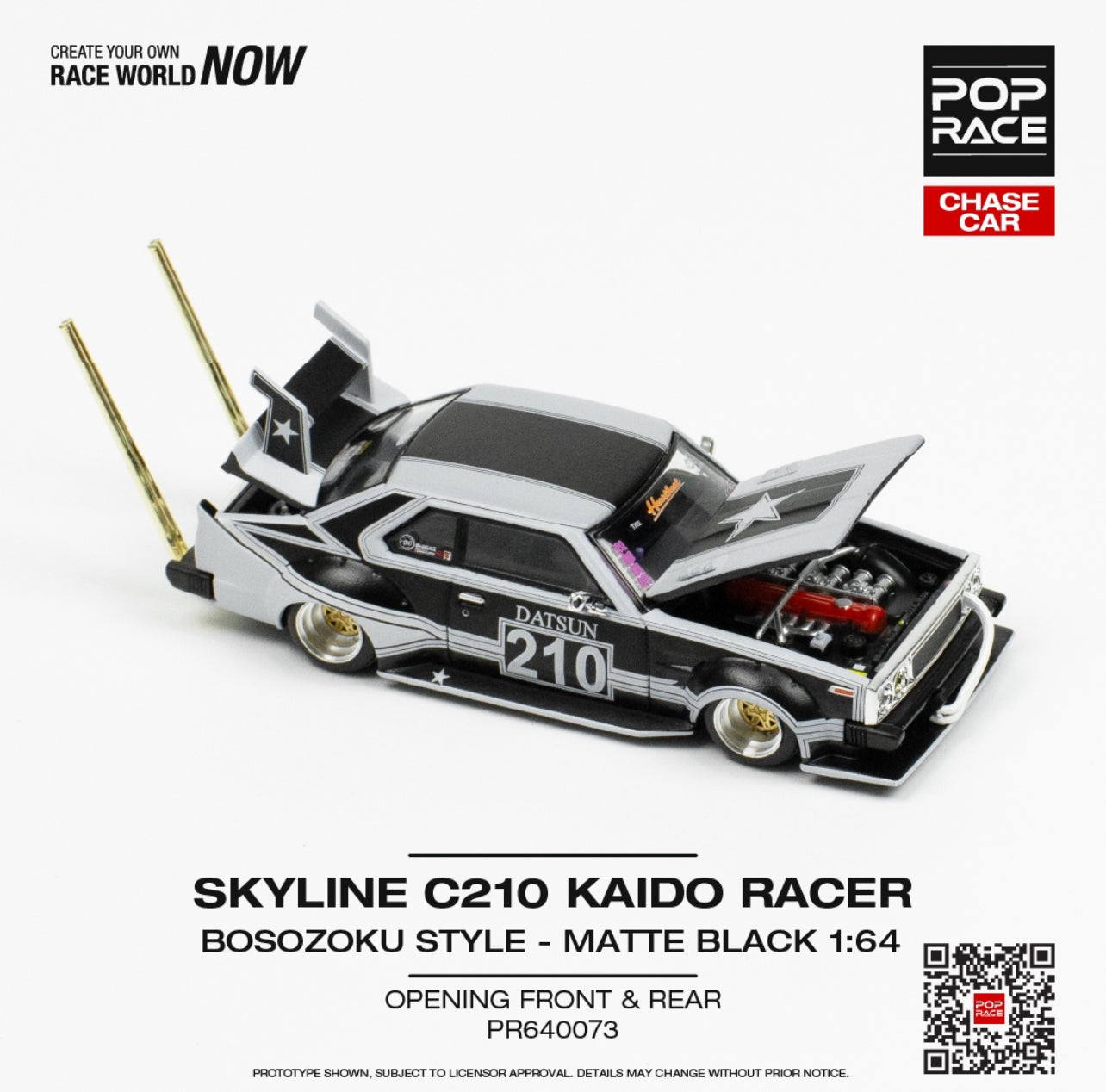 Pop Race Nissan Skyline C210 Kaido Racer