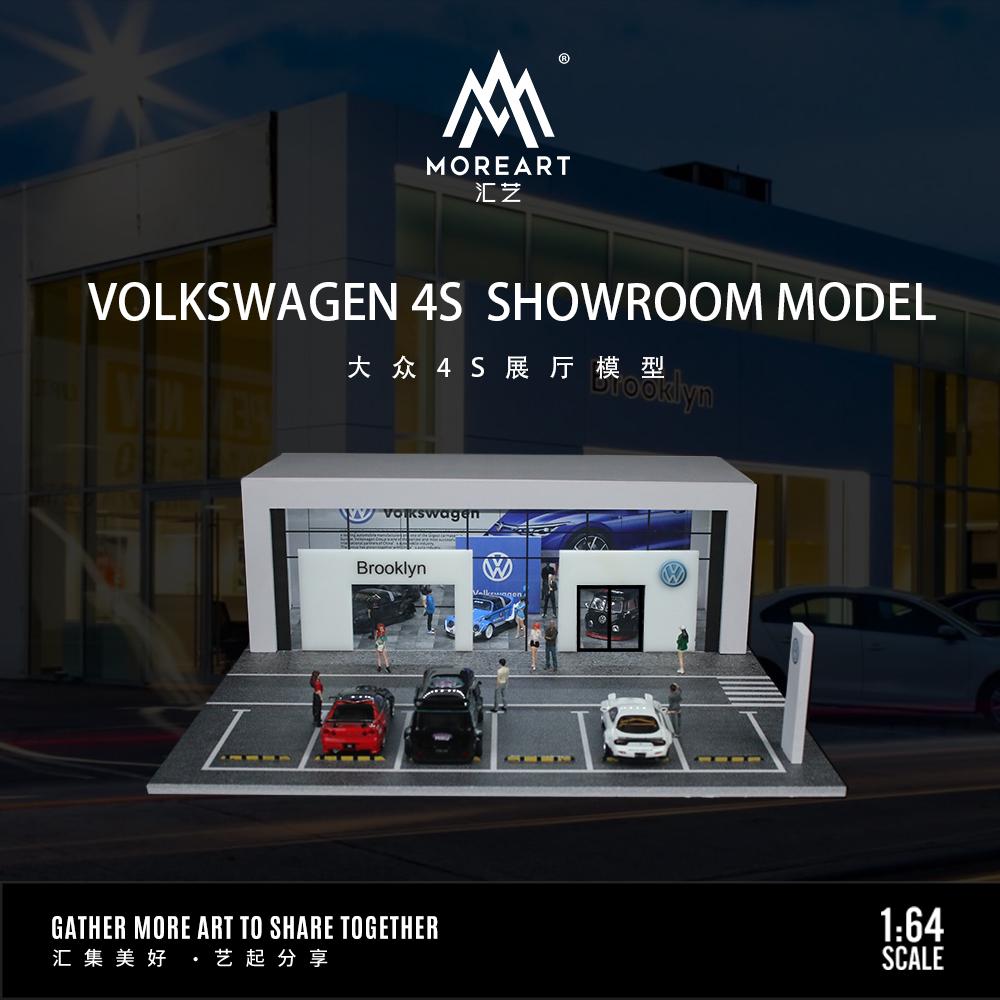 More Art Diorama Volkswagen Dealership