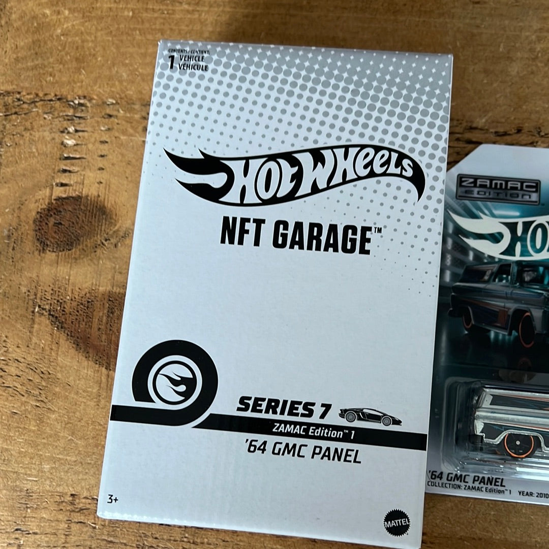 Hot Wheels NFT 64 GMC Panel Zamac Edition