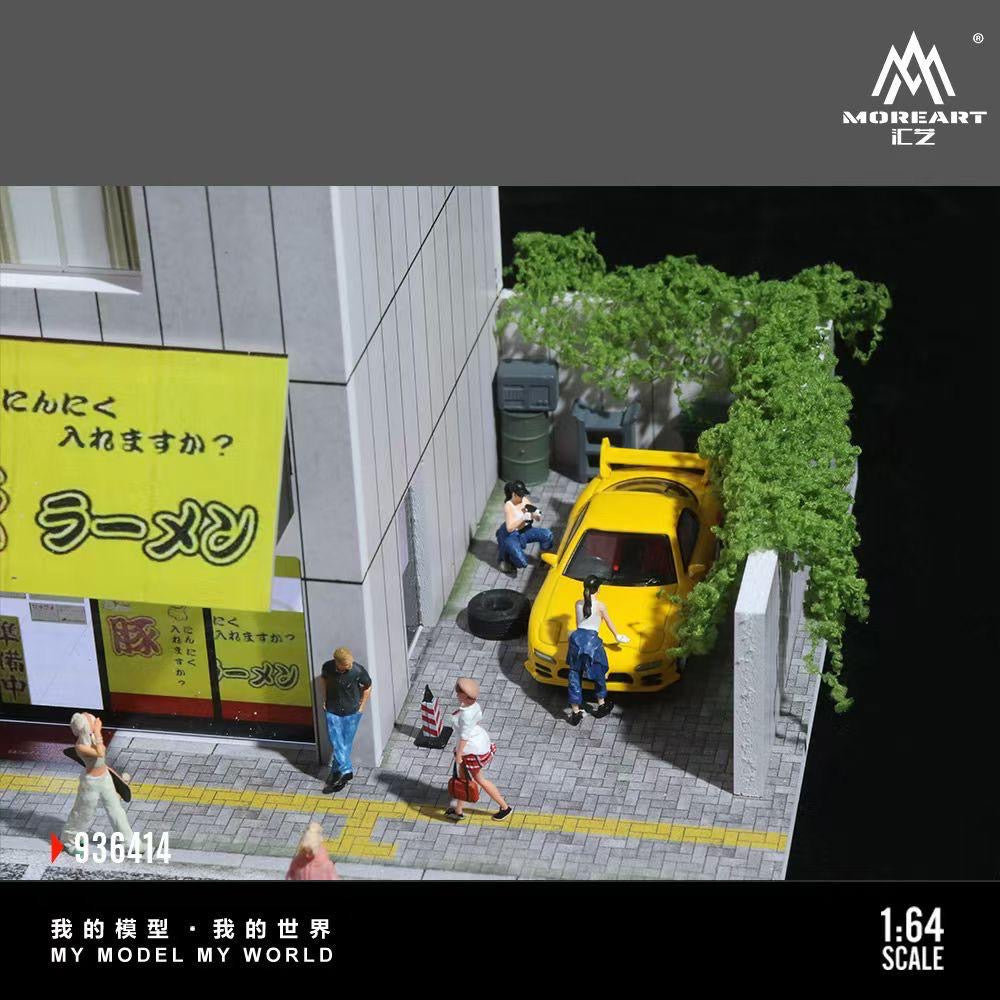 More Art Diorama Japanese Street Side Shops