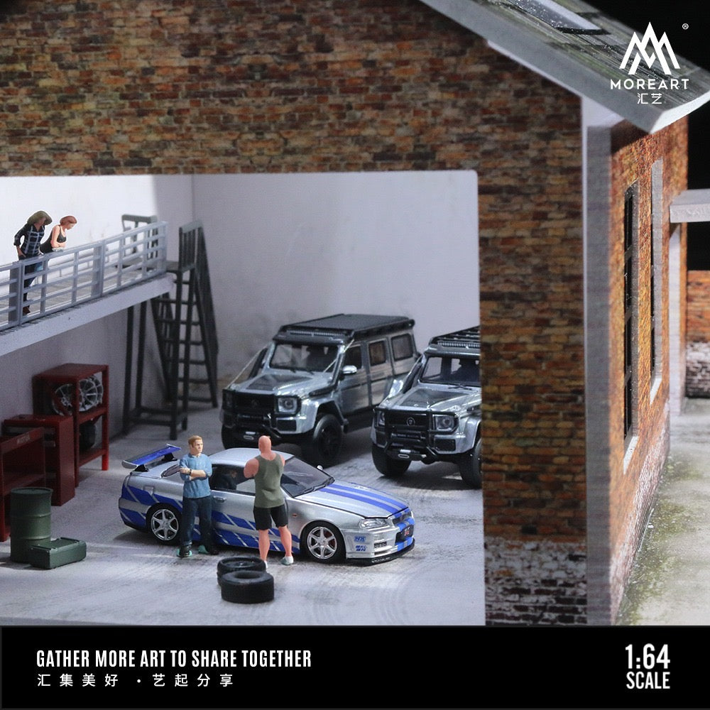 MoreArt Diorama Old Factory