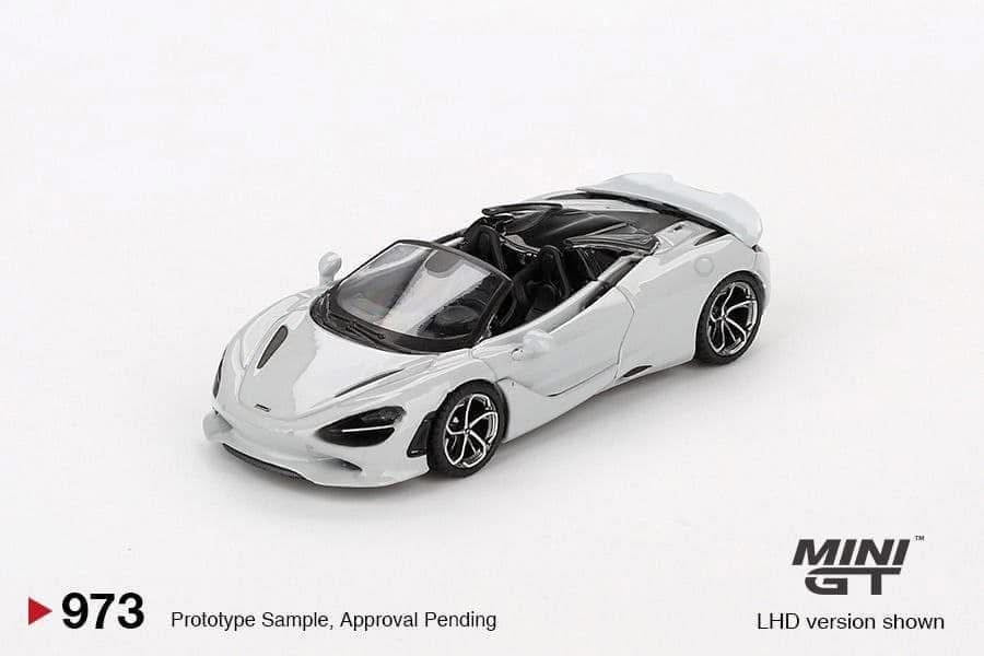 Mini GT McLaren 750S Spicer Cirrus Grey #973