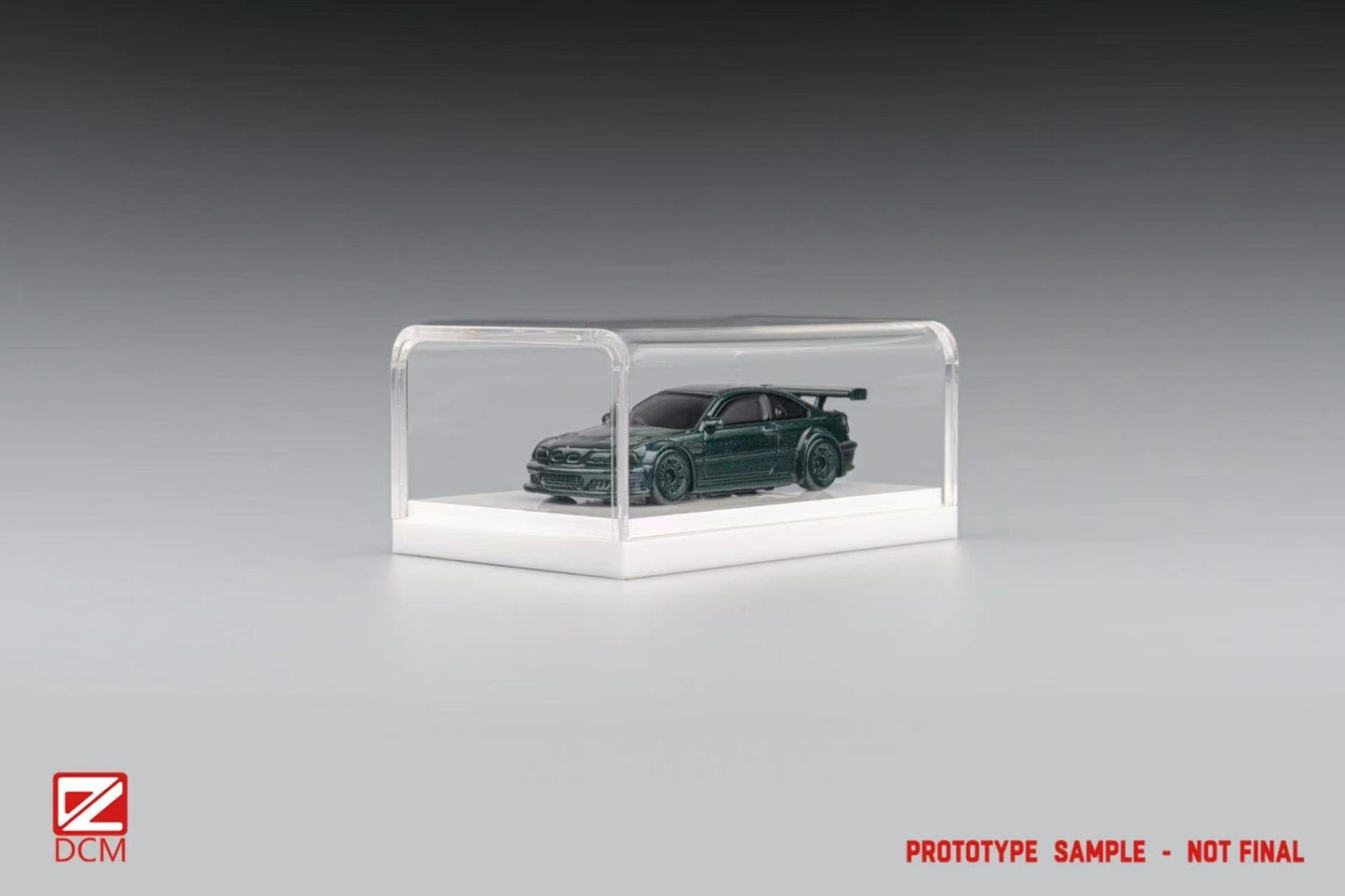 DCM Model BMW M3 E46 GTR Green 1/87 Scale