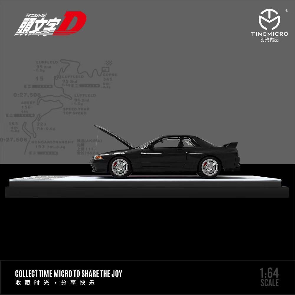 Timemicro Inital D Nissan Skyline R32 GTR Black