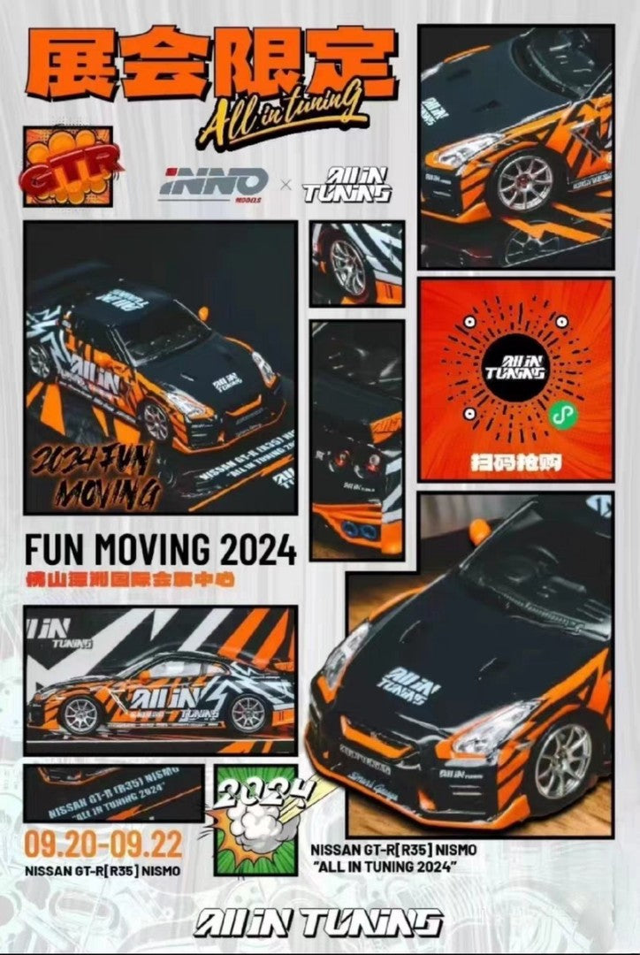 Inno64 Nissan R35 GTR Nismo All In Tuning 2024 Event Exclusive