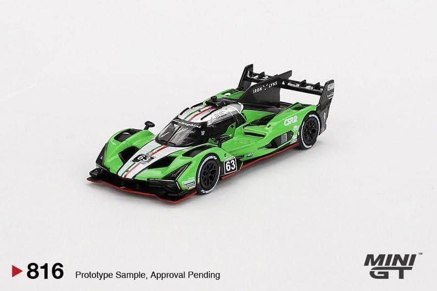 Mini GT Lamborghini SC63 2024 IMSA Sebring 12 Hours #816