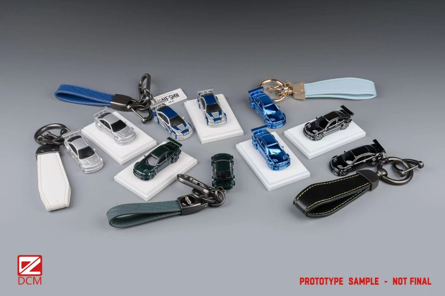 DCM Model BMW M3 E46 GTR Green Need For Speed Key Chain