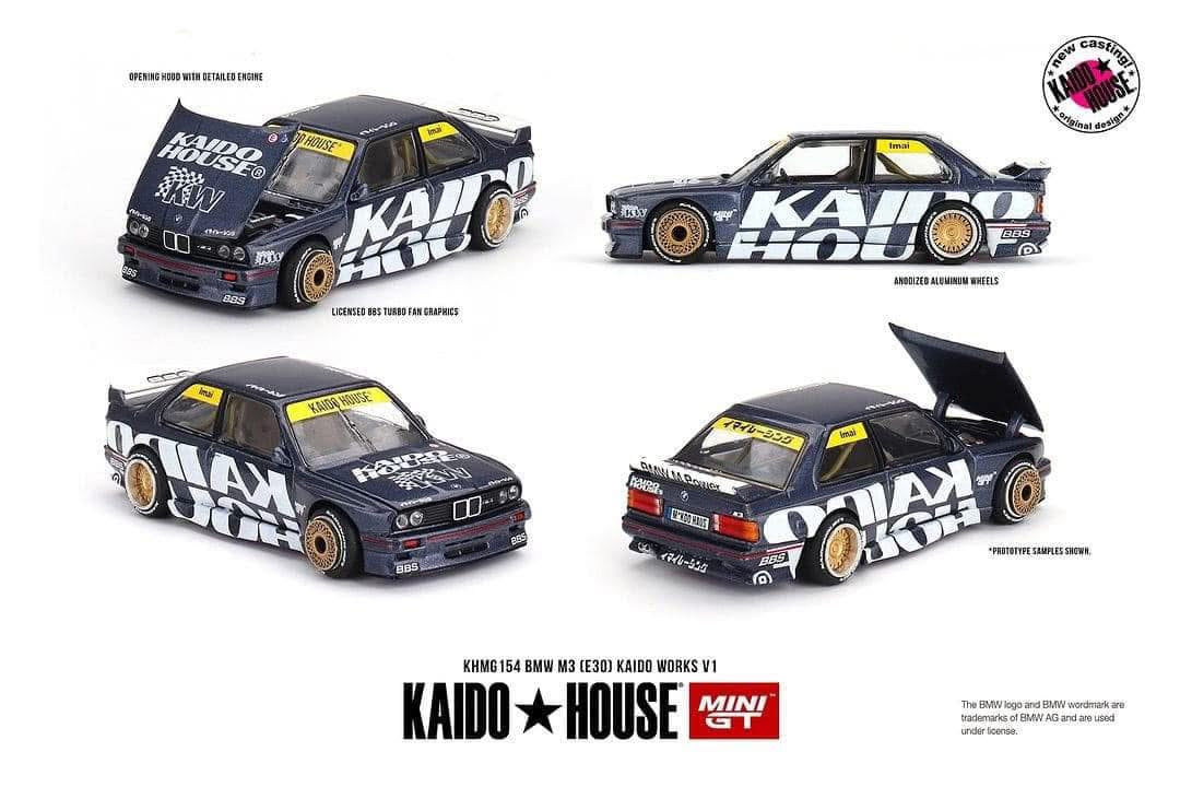 Mini GT x Kaido House BMW E30 M3 #154