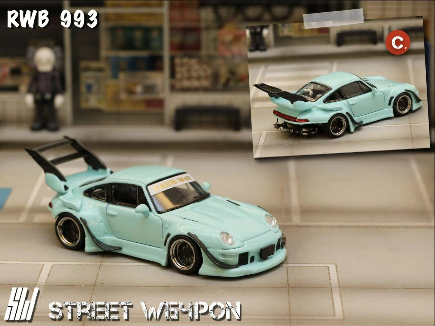 Street Weapon Porsche 993 RWB