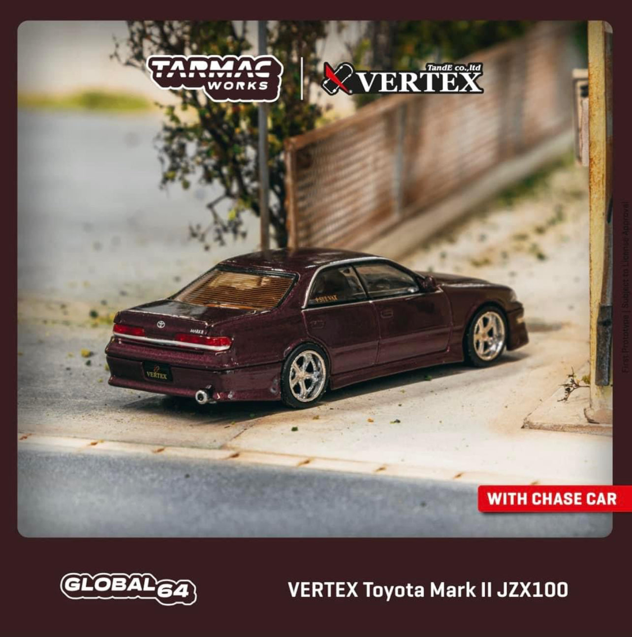 Tarmac Works Vertex Toyota Mark II JZX100