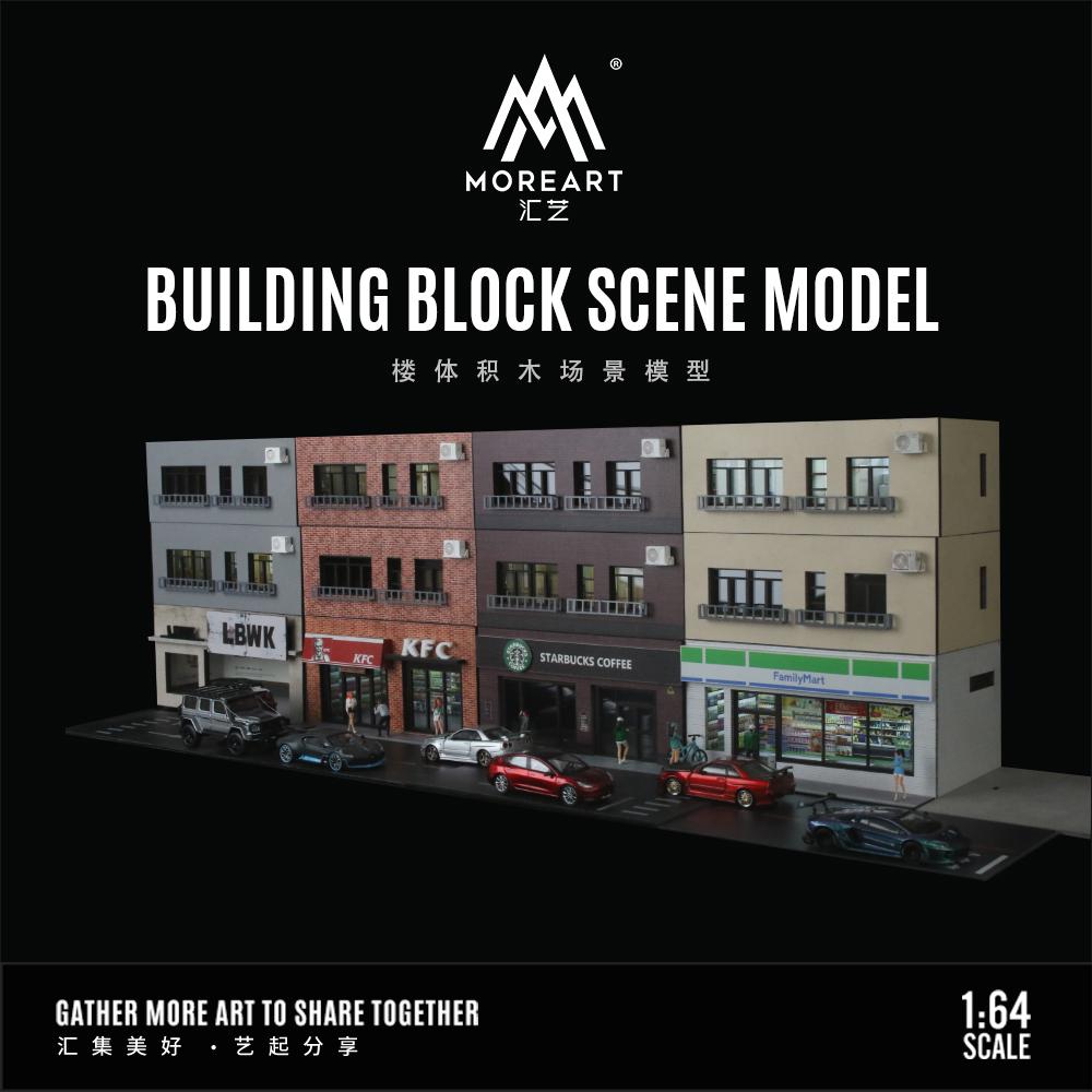 MoreArt Diorama Building Type C