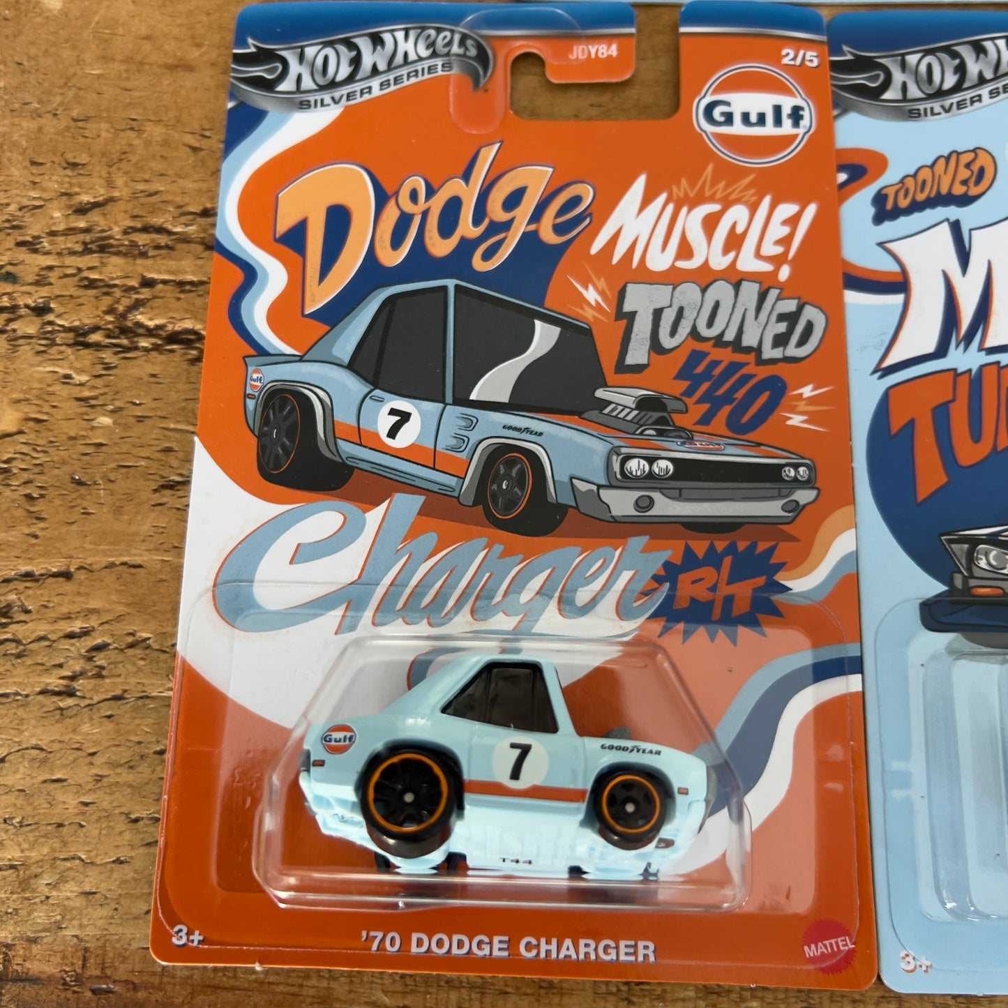 Hot Wheels Gulf Tooned Set Of 5