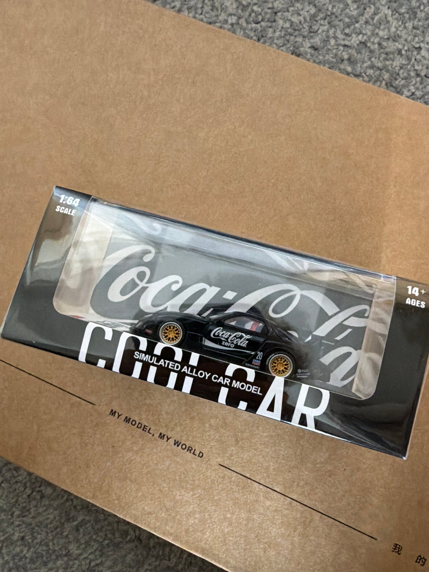 Cool Car Mazda RX7 Coca Cola Black