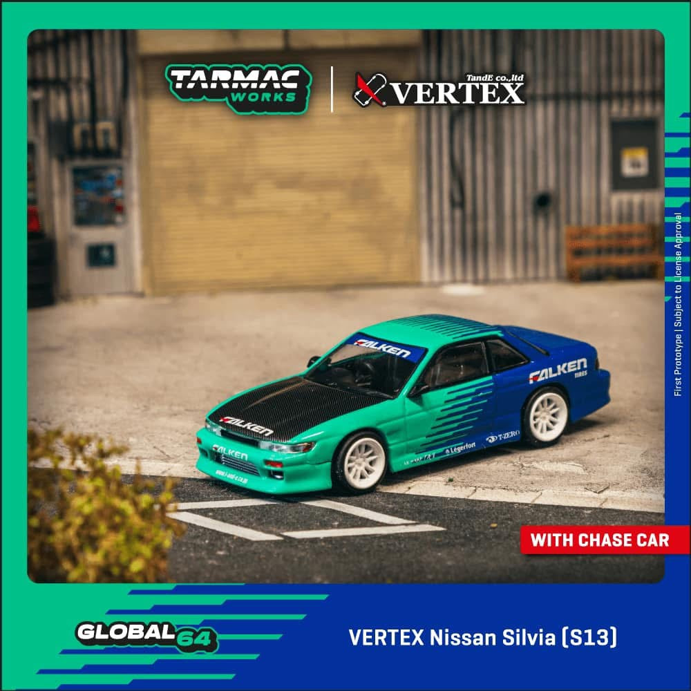 Tarmac Works Vertex Falken Nissan Silvia S13
