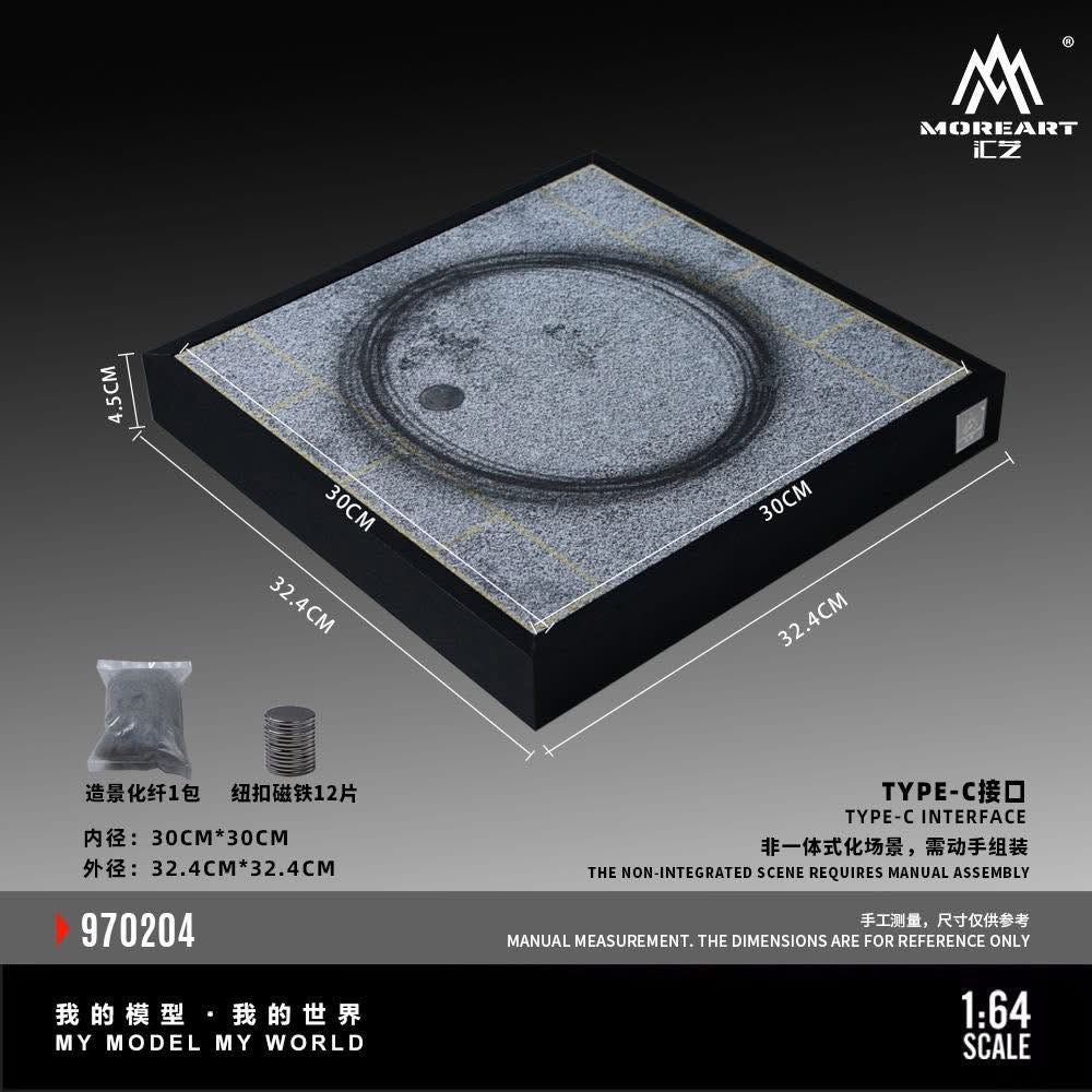 MoreArt Drift Turntable Working Diorama